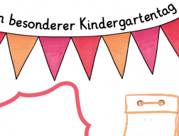 Portfolioblatt: Ein besonderer Kindergartentag